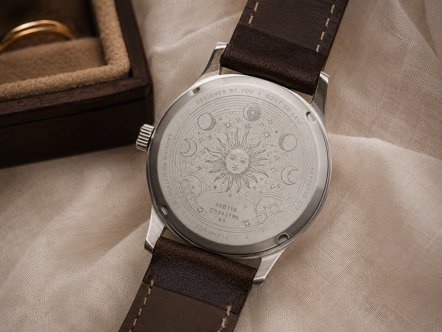Custom Watch Caseback Logo & Image Engraving — Send-In CNC Service