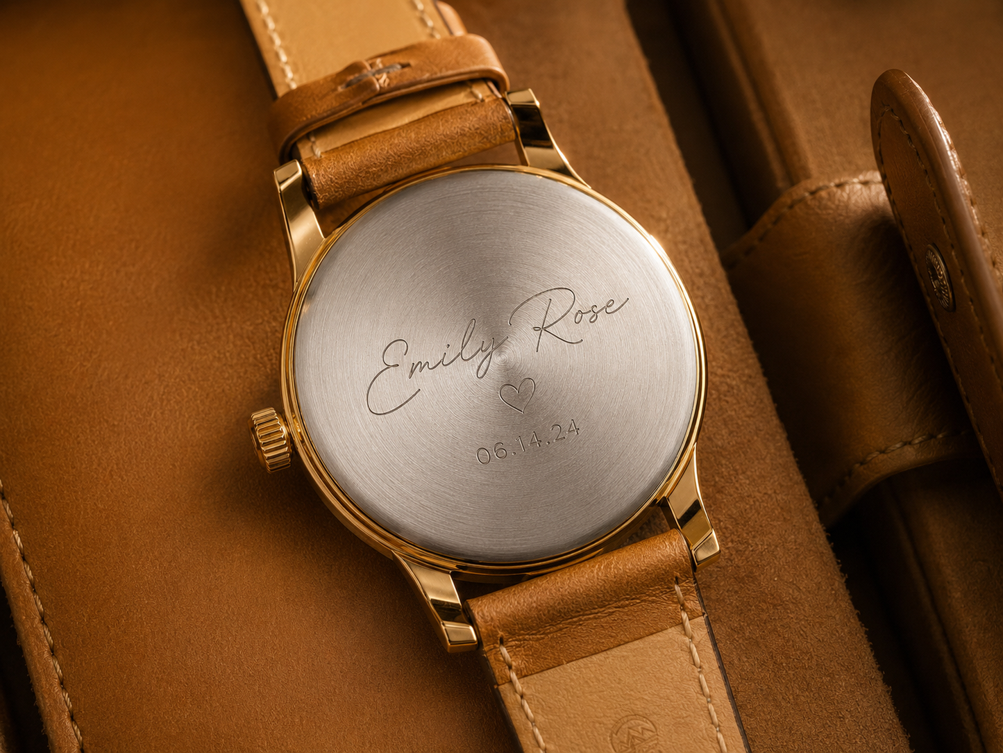 Custom Watch Caseback Logo & Image Engraving — Send-In CNC Service